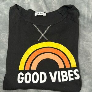 long sleeve good vibe shirt